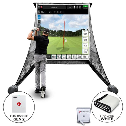 FlightScope Mevo Gen2 Practice Net Bundle