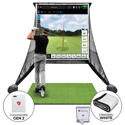 FlightScope Mevo Gen2 Practice Net Bundle