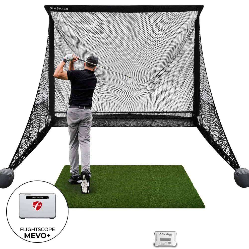FlightScope Mevo+ Practice Net Bundle