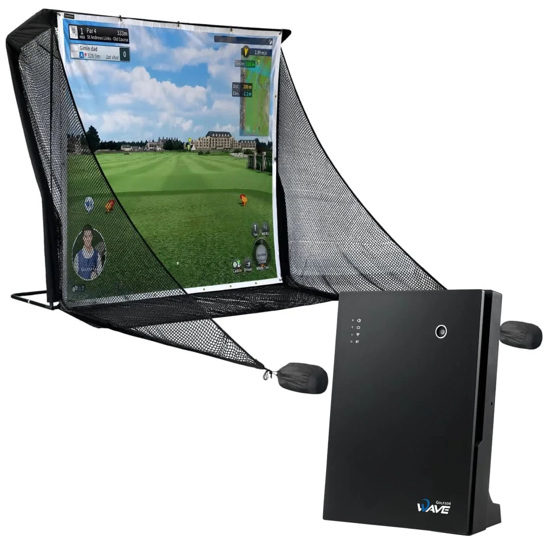 Golfzon WAVE Practice Net Bundle