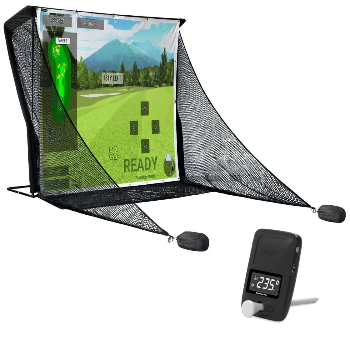 SLX Hybrid Mini Net Bundle - SimSpace Golf SLX Hybrid Mini Net Bundle - SimSpace Golf