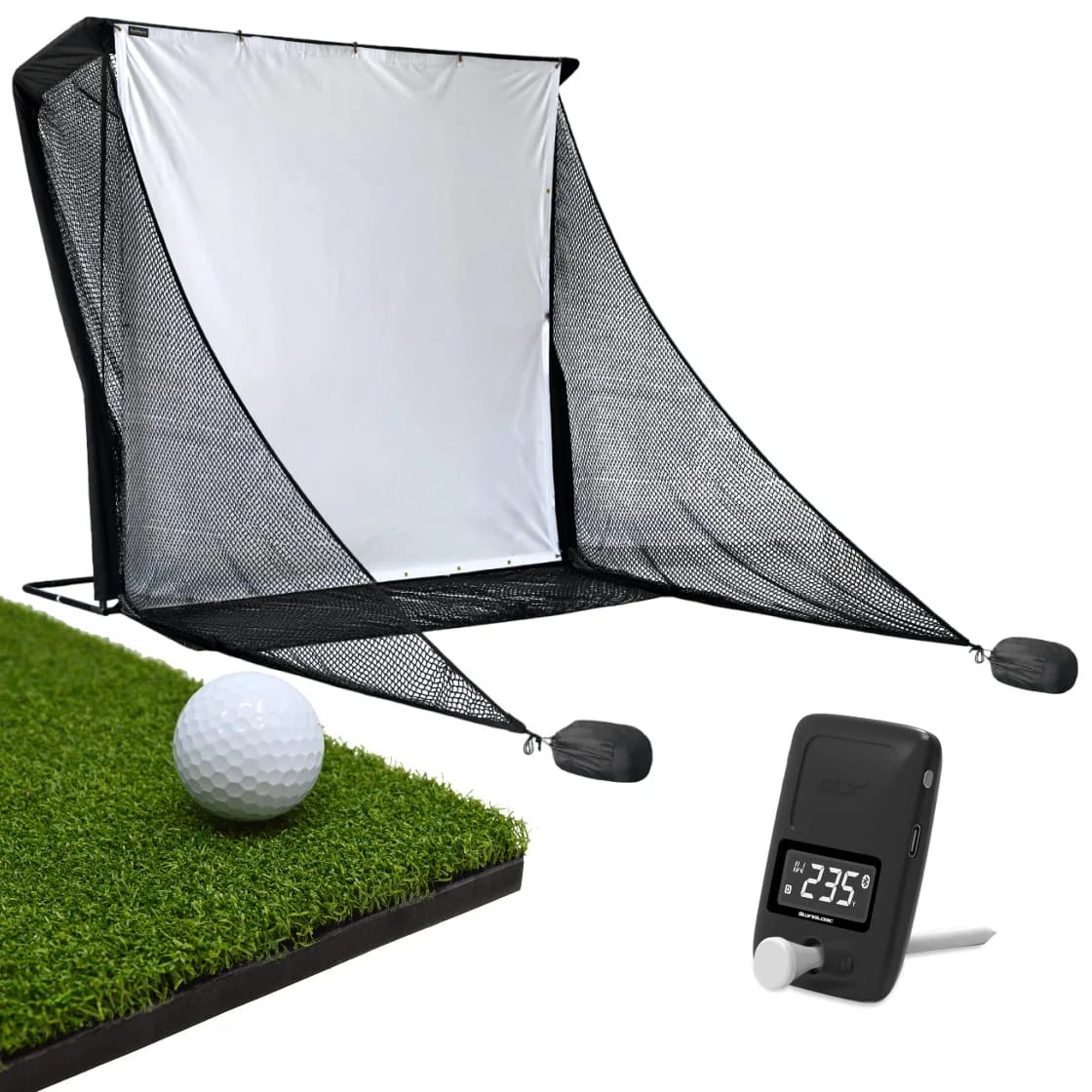 SLX Hybrid Mini Practice Net Bundle