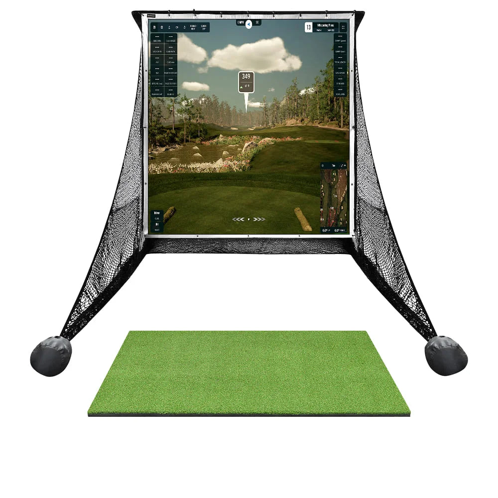 SimSpace Deluxe Practice Net + Impact Screen