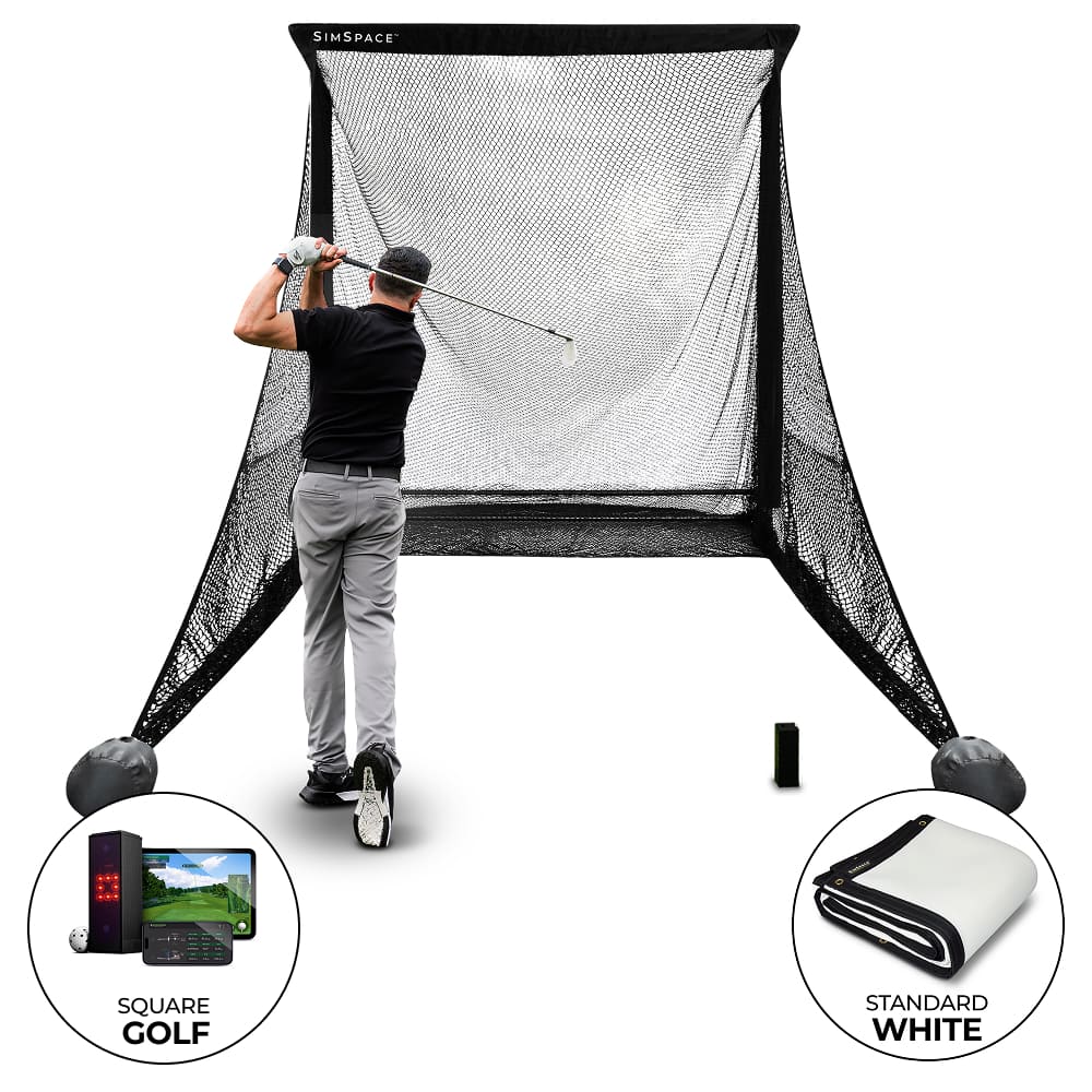 Square Golf Practice Net Bundle