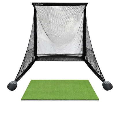 SimSpace Deluxe Practice Net + Impact Screen