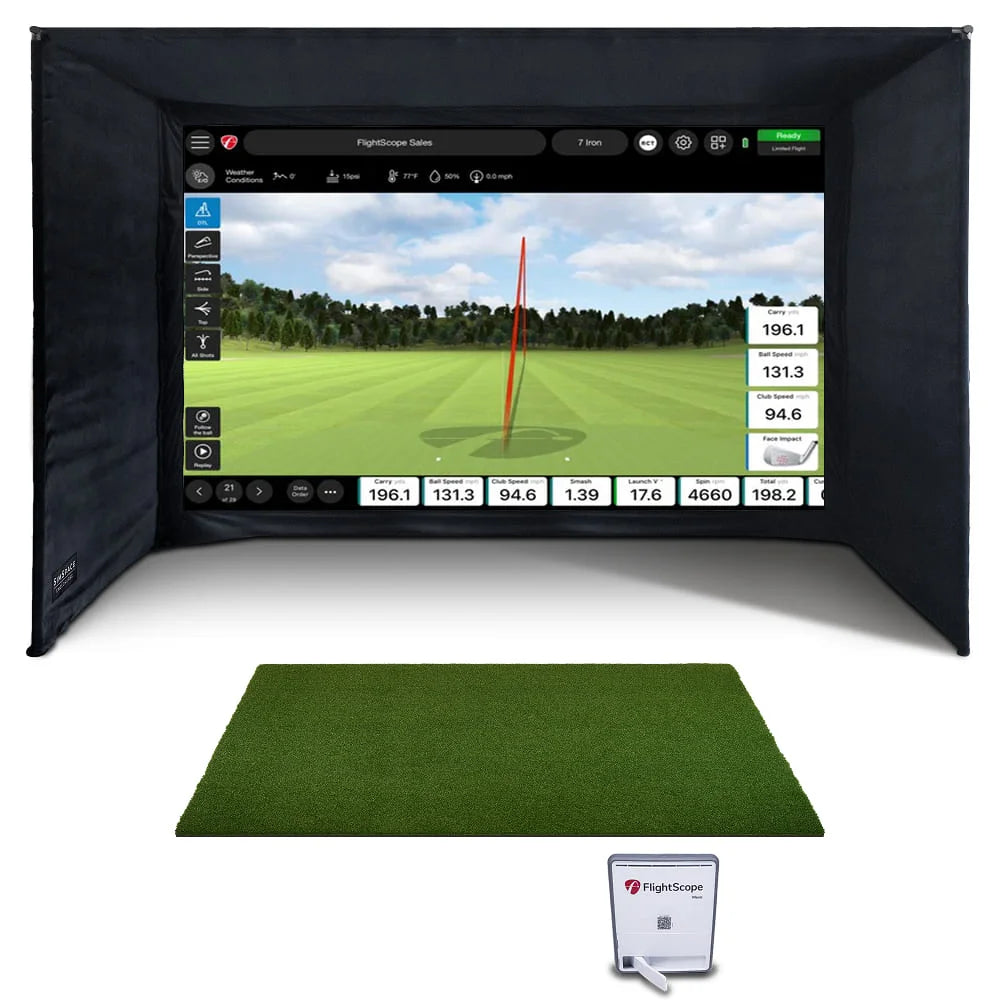 FlightScope Mevo Gen2 Home Simulator Bundle