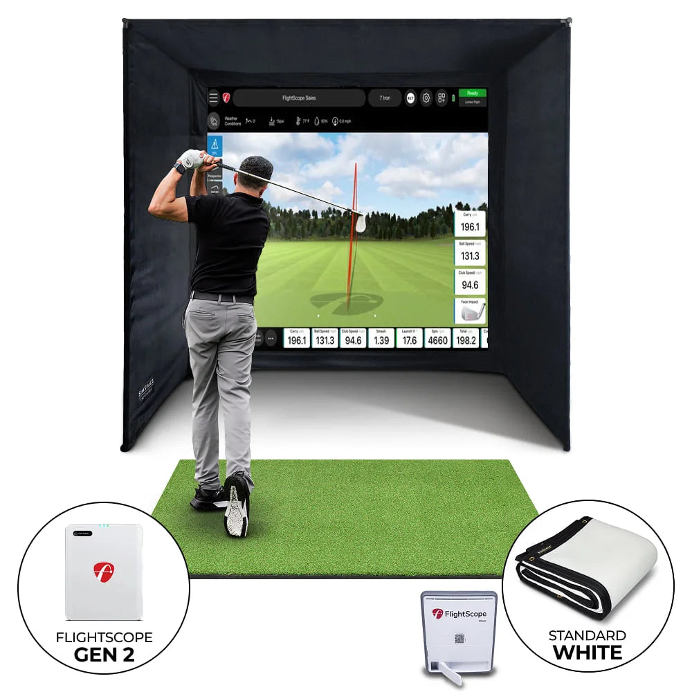 FlightScope Mevo Gen2 Home Simulator Bundle