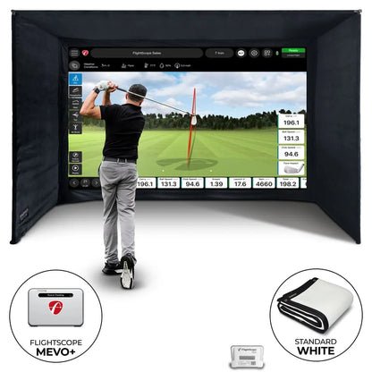 FlightScope Mevo+ Home Simulator Bundle