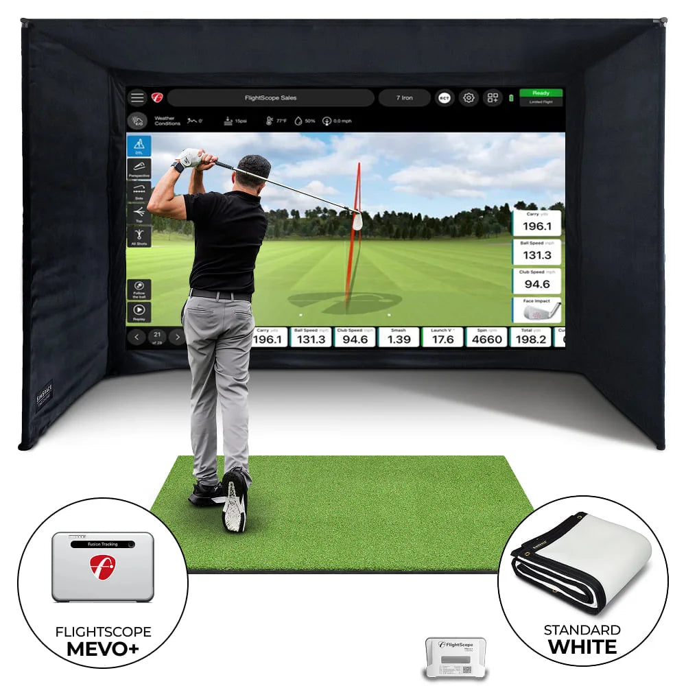 FlightScope Mevo+ Home Simulator Bundle