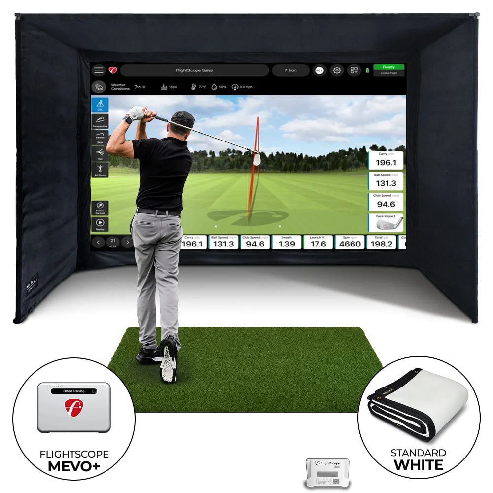 FlightScope Mevo+ Home Simulator Bundle