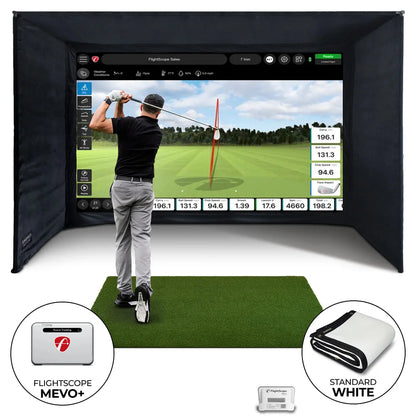 FlightScope Mevo+ Home Simulator Bundle