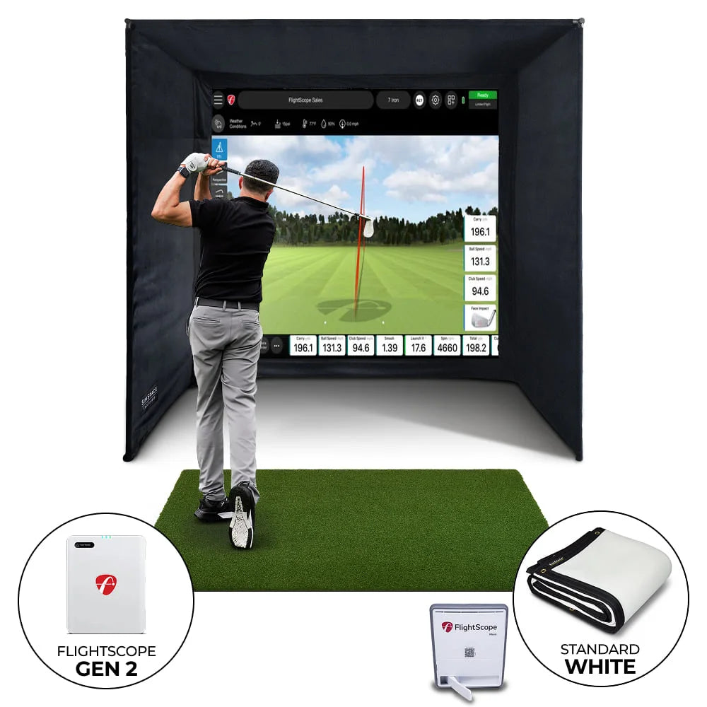 FlightScope Mevo Gen2 Home Simulator Bundle