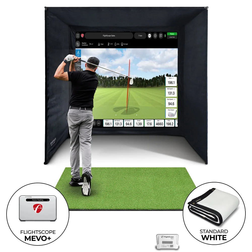 FlightScope Mevo+ Home Simulator Bundle
