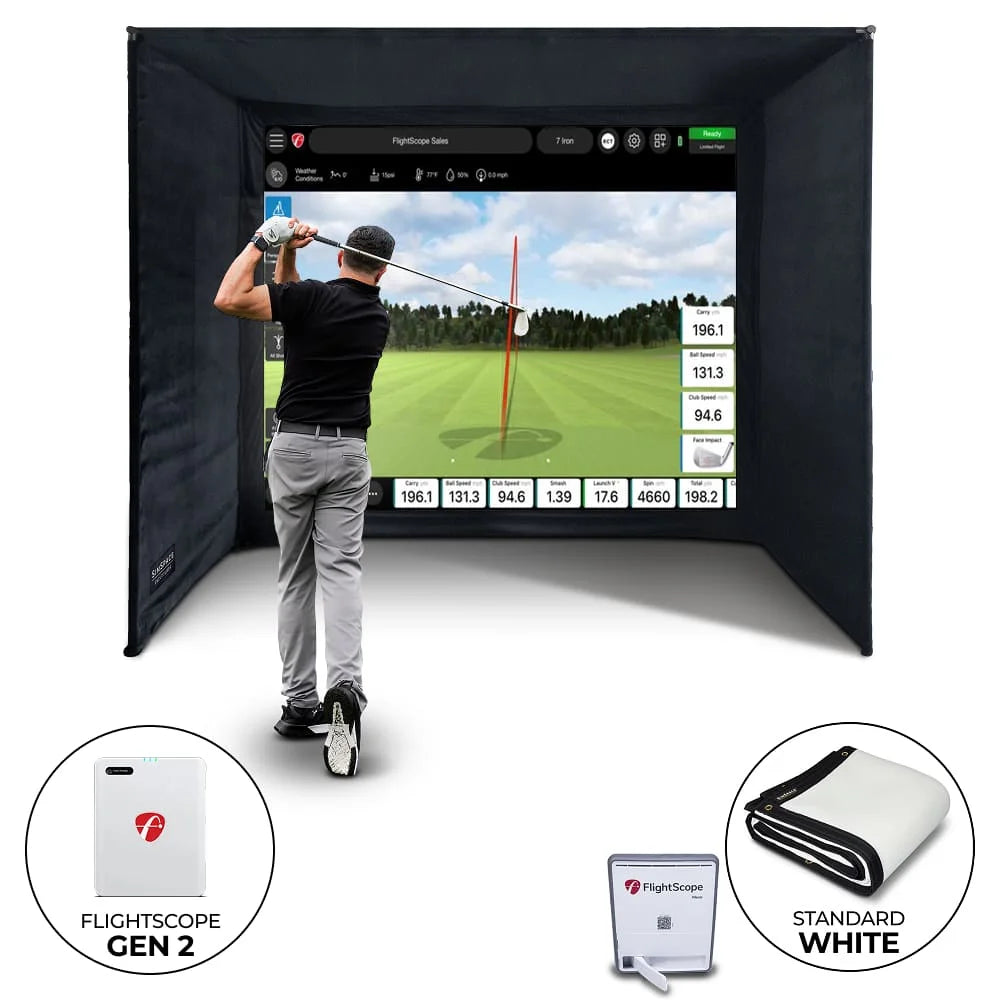 FlightScope Mevo Gen2 Home Simulator Bundle