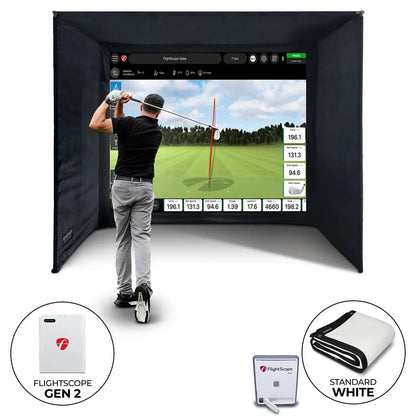 FlightScope Mevo Gen2 Home Simulator Bundle