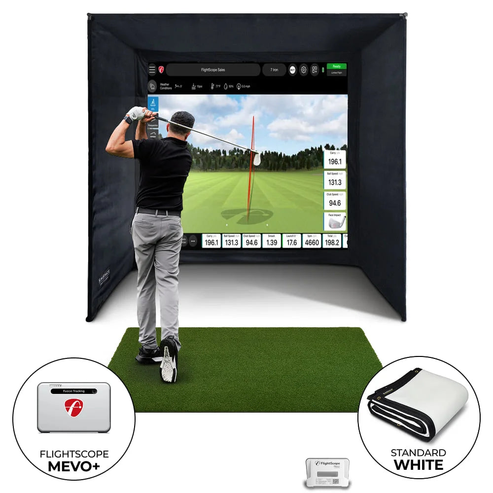 FlightScope Mevo+ Home Simulator Bundle