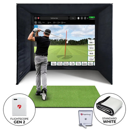 FlightScope Mevo Gen2 Home Simulator Bundle