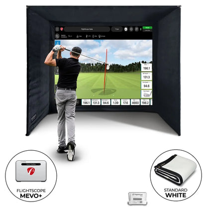 FlightScope Mevo+ Home Simulator Bundle