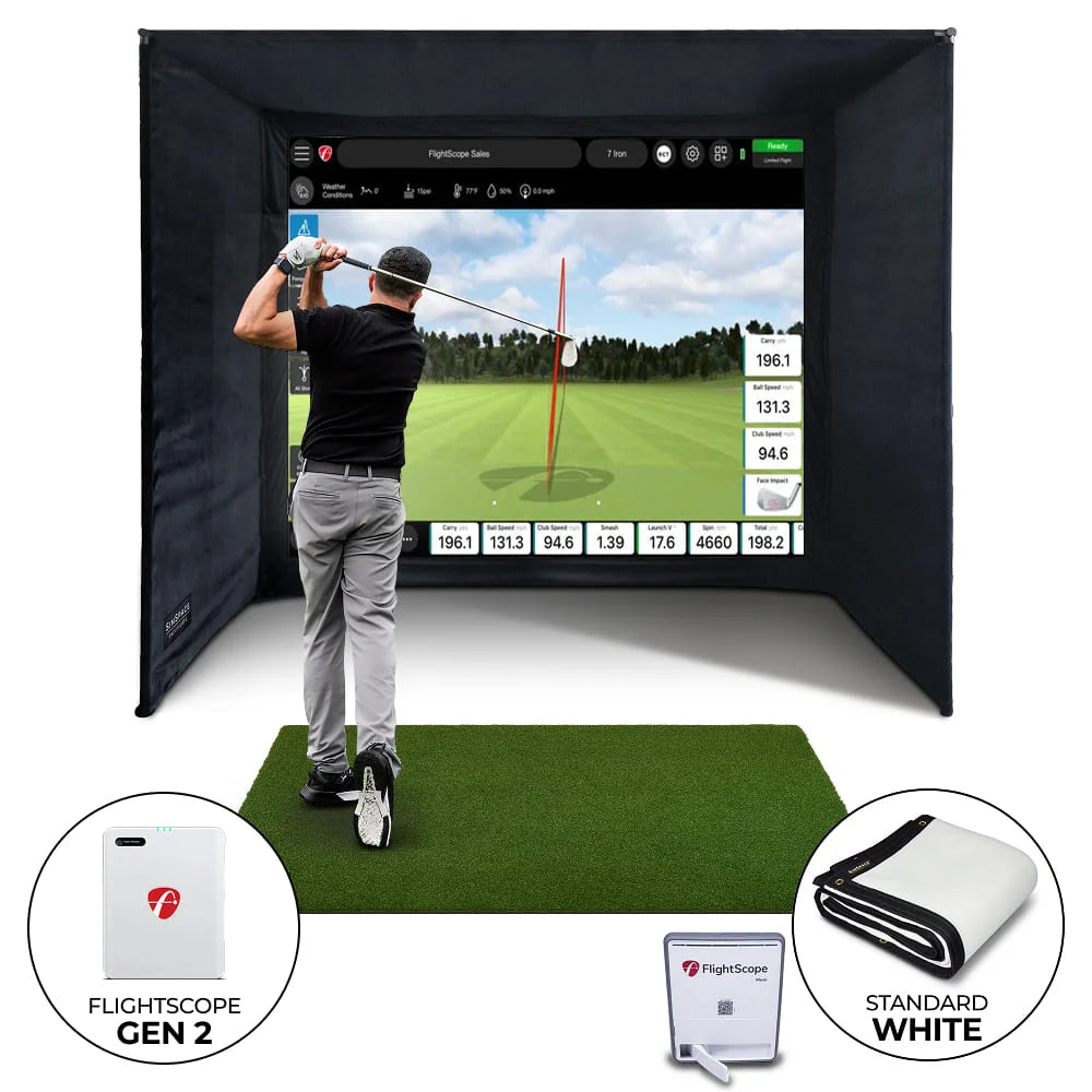 FlightScope Mevo Gen2 Home Simulator Bundle