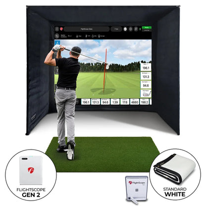 FlightScope Mevo Gen2 Home Simulator Bundle