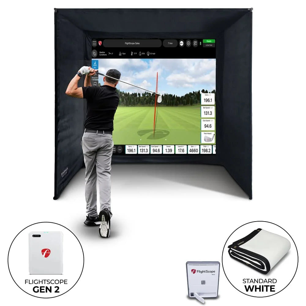 FlightScope Mevo Gen2 Home Simulator Bundle