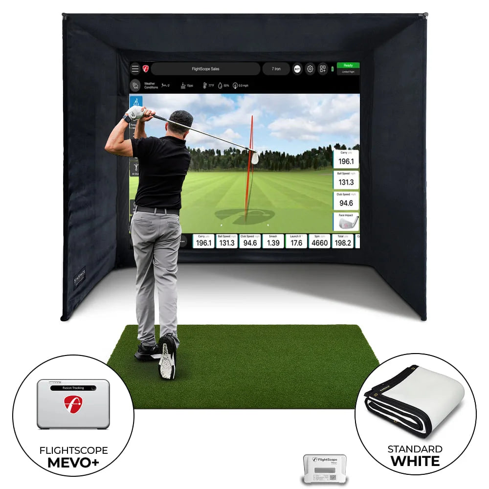 FlightScope Mevo+ Home Simulator Bundle