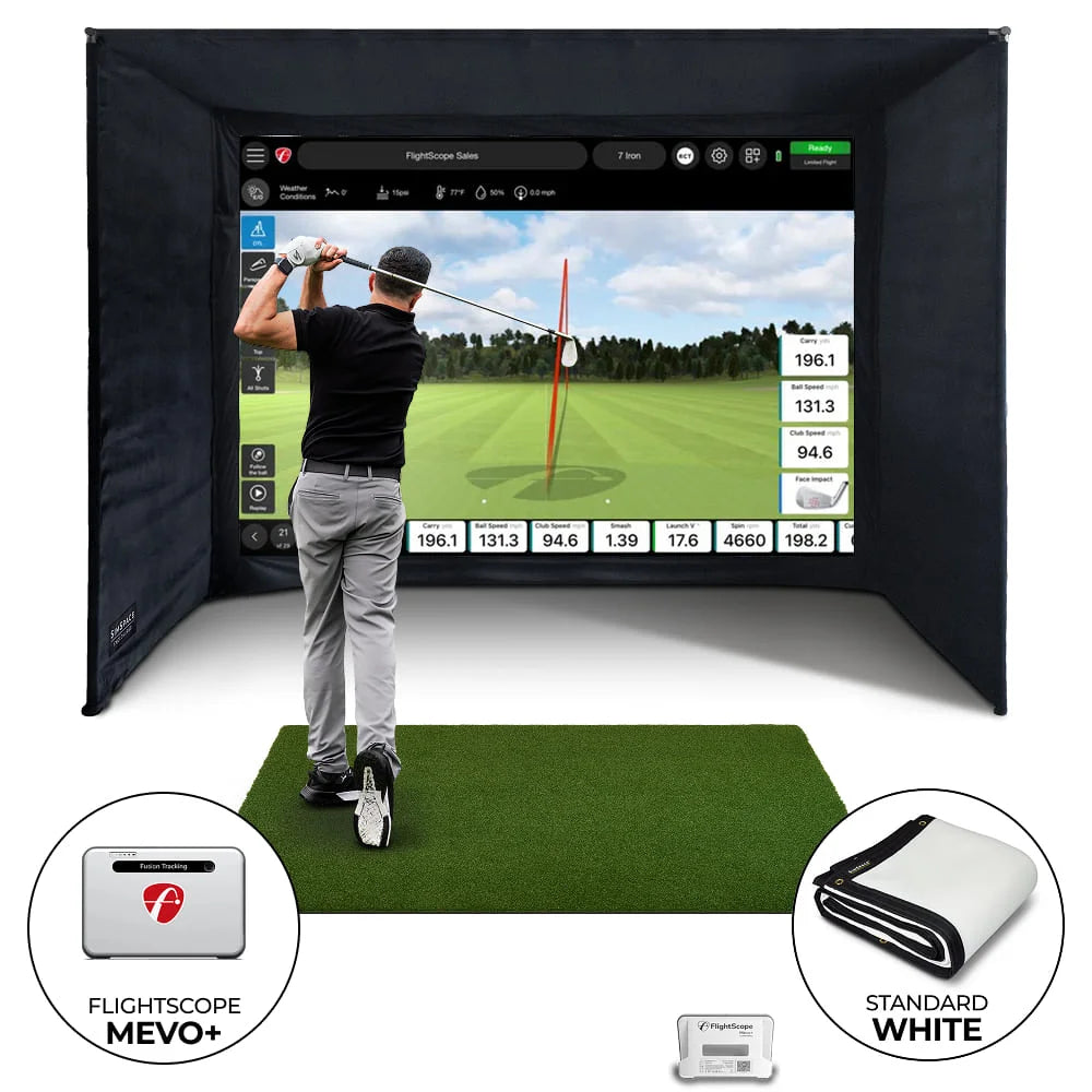 FlightScope Mevo+ Home Simulator Bundle