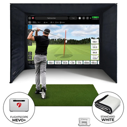 FlightScope Mevo+ Home Simulator Bundle
