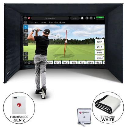 FlightScope Mevo Gen2 Home Simulator Bundle