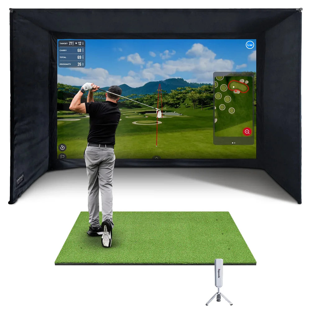 SimSpace Golf - Rapsodo MLM2PRO™ Home Simulator Bundle SimSpace Golf - Rapsodo MLM2PRO™ Home Simulator Bundle