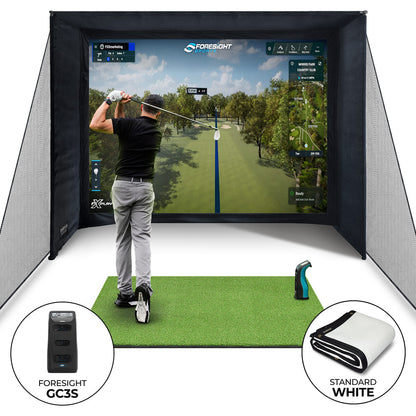 Foresight GC3S SLIM Golf Enclosure Bundle