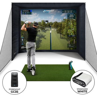 Foresight GC3S SLIM Golf Enclosure Bundle