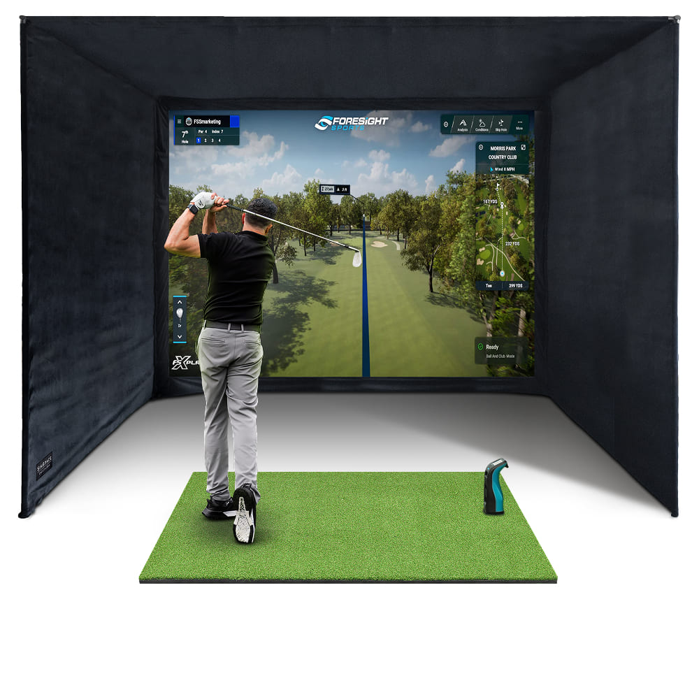 Foresight GC3S MAX Golf Enclosure Bundle