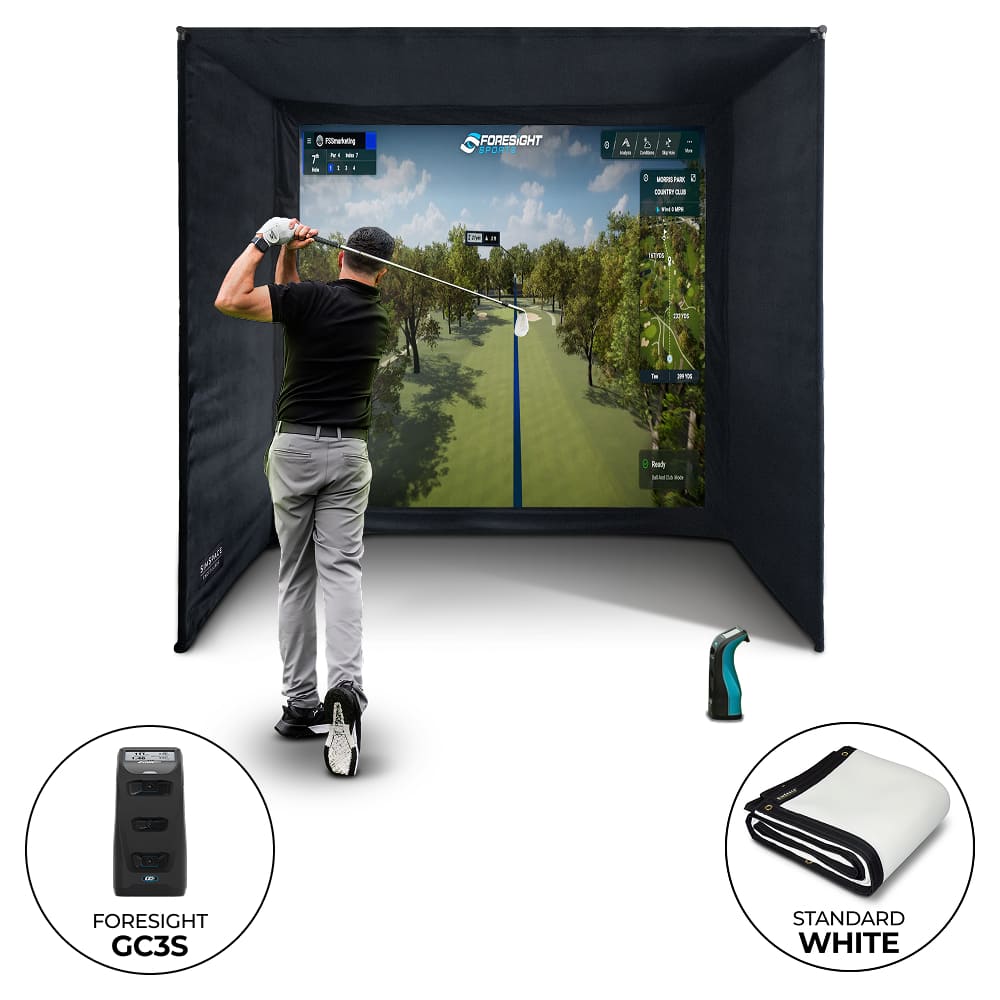 Foresight GC3S PRO Golf Enclosure Bundle