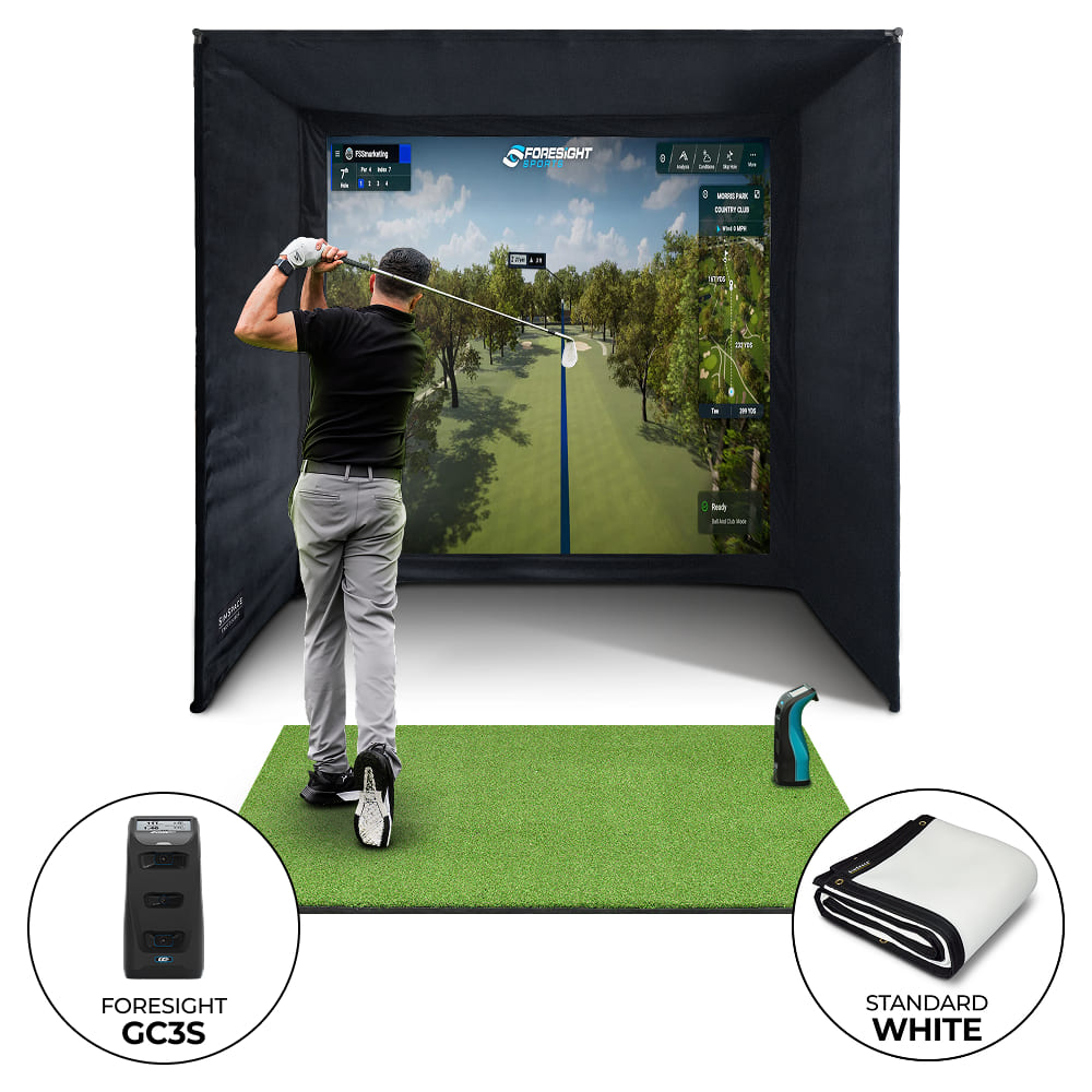 Foresight GC3S PRO Golf Enclosure Bundle