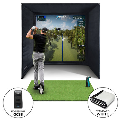 Foresight GC3S PRO Golf Enclosure Bundle