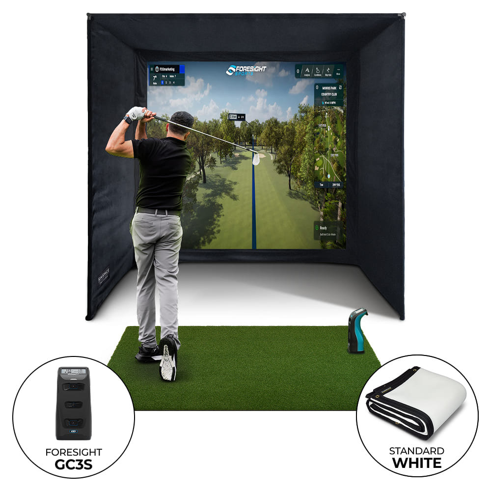 Foresight GC3S PRO Golf Enclosure Bundle