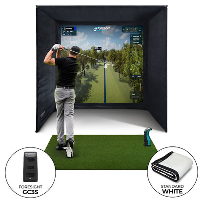 Foresight GC3S PRO Golf Enclosure Bundle