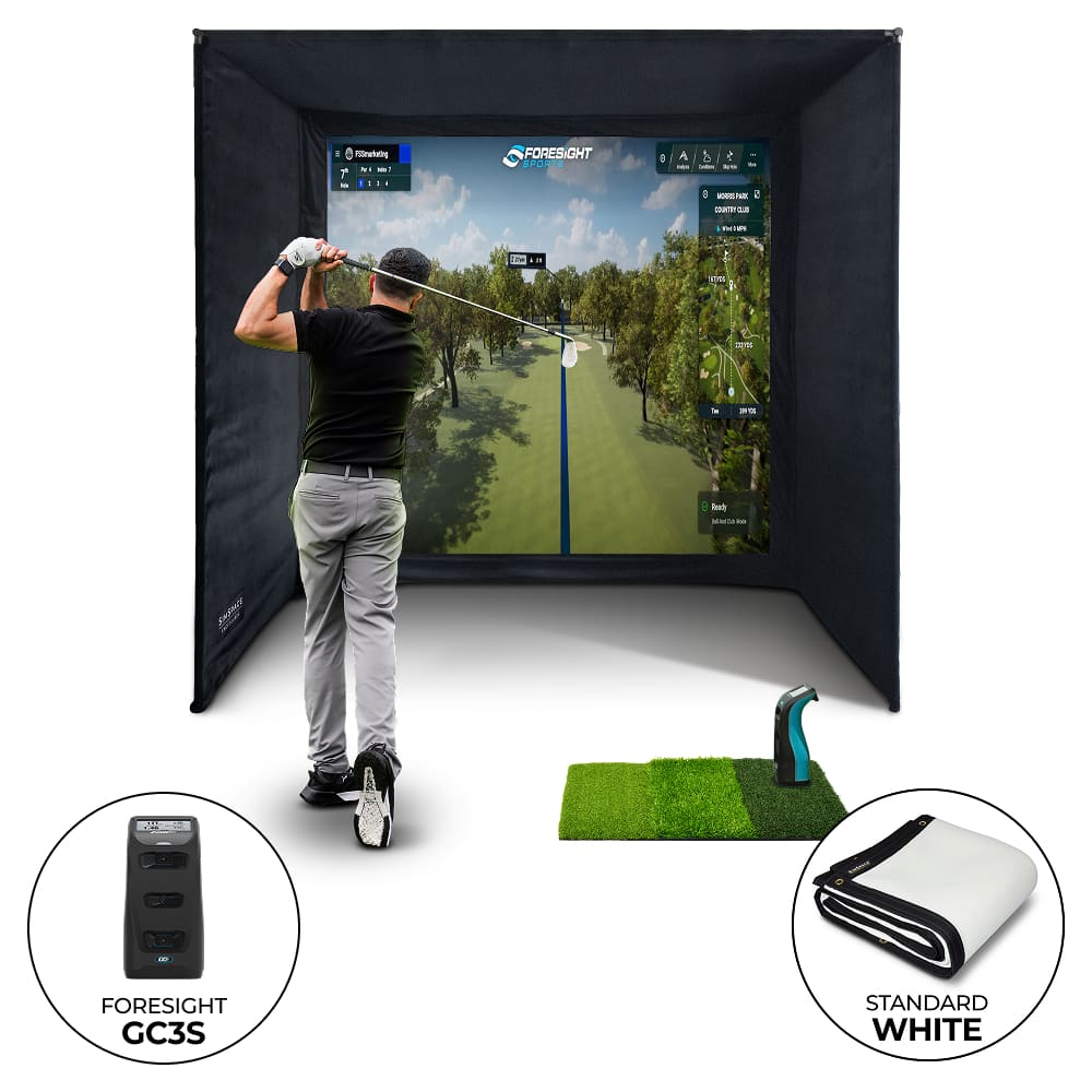 Foresight GC3S PRO Golf Enclosure Bundle