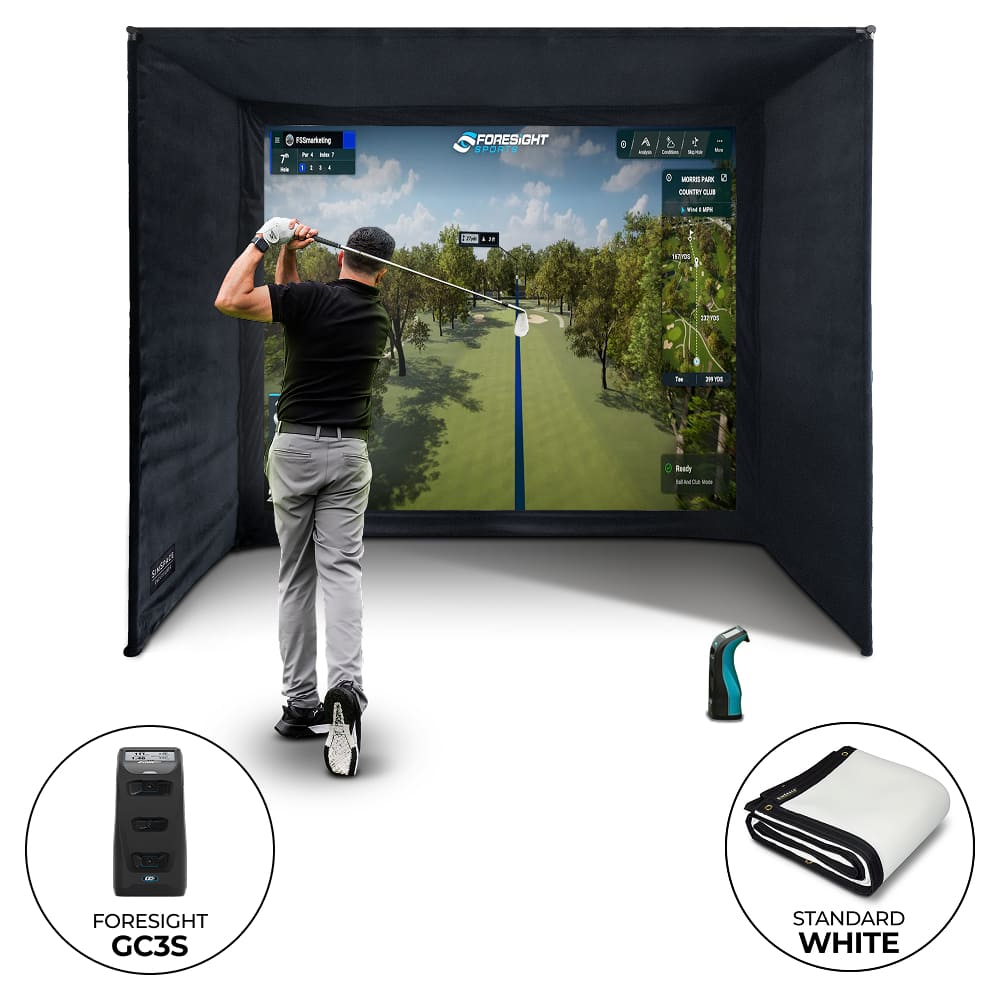 Foresight GC3S PRO Golf Enclosure Bundle