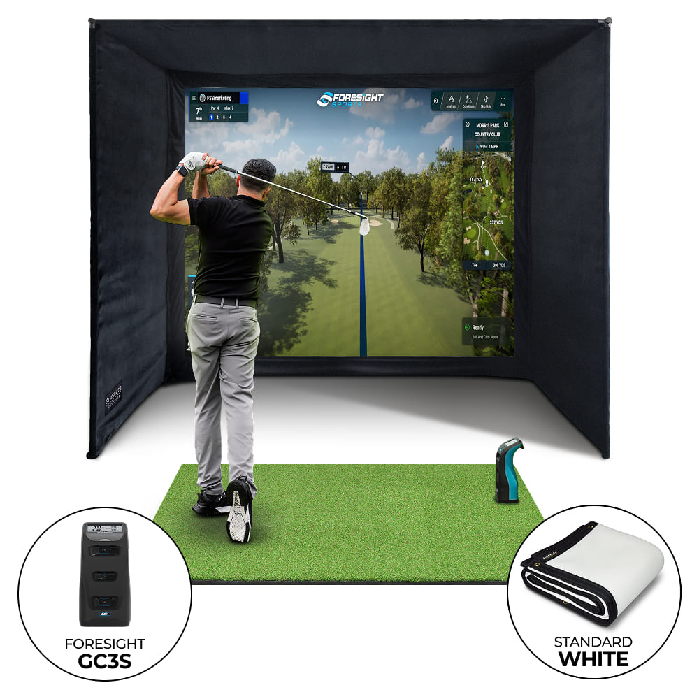 Foresight GC3S PRO Golf Enclosure Bundle