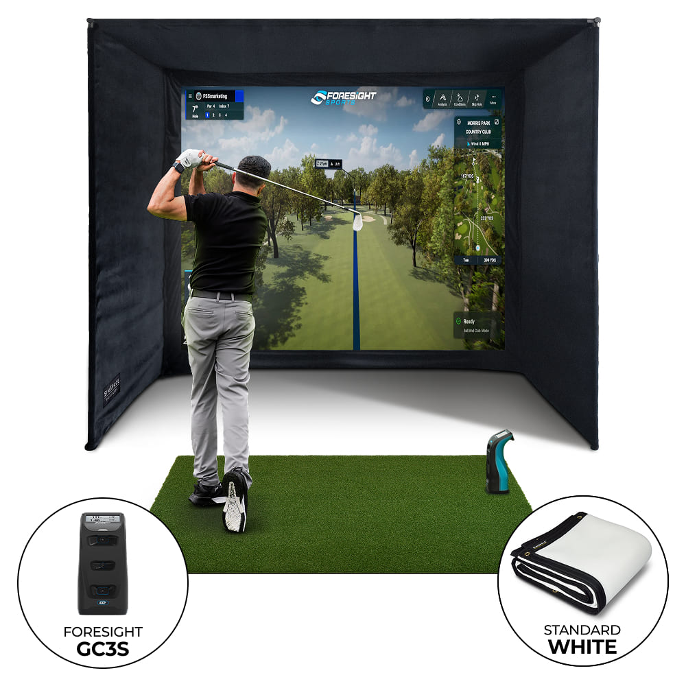 Foresight GC3S PRO Golf Enclosure Bundle