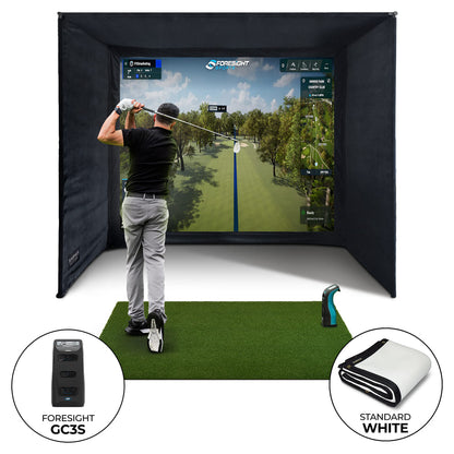 Foresight GC3S PRO Golf Enclosure Bundle