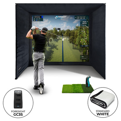 Foresight GC3S PRO Golf Enclosure Bundle