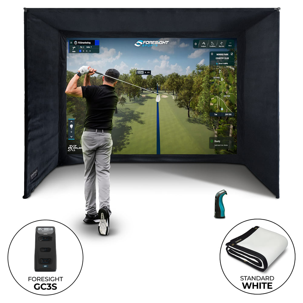 Foresight GC3S PRO Golf Enclosure Bundle