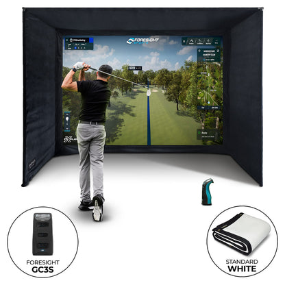 Foresight GC3S PRO Golf Enclosure Bundle