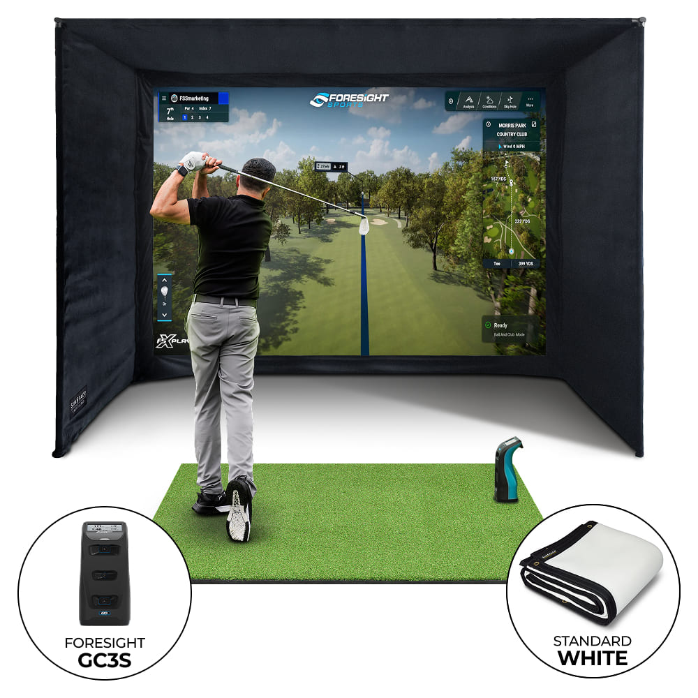 Foresight GC3S PRO Golf Enclosure Bundle