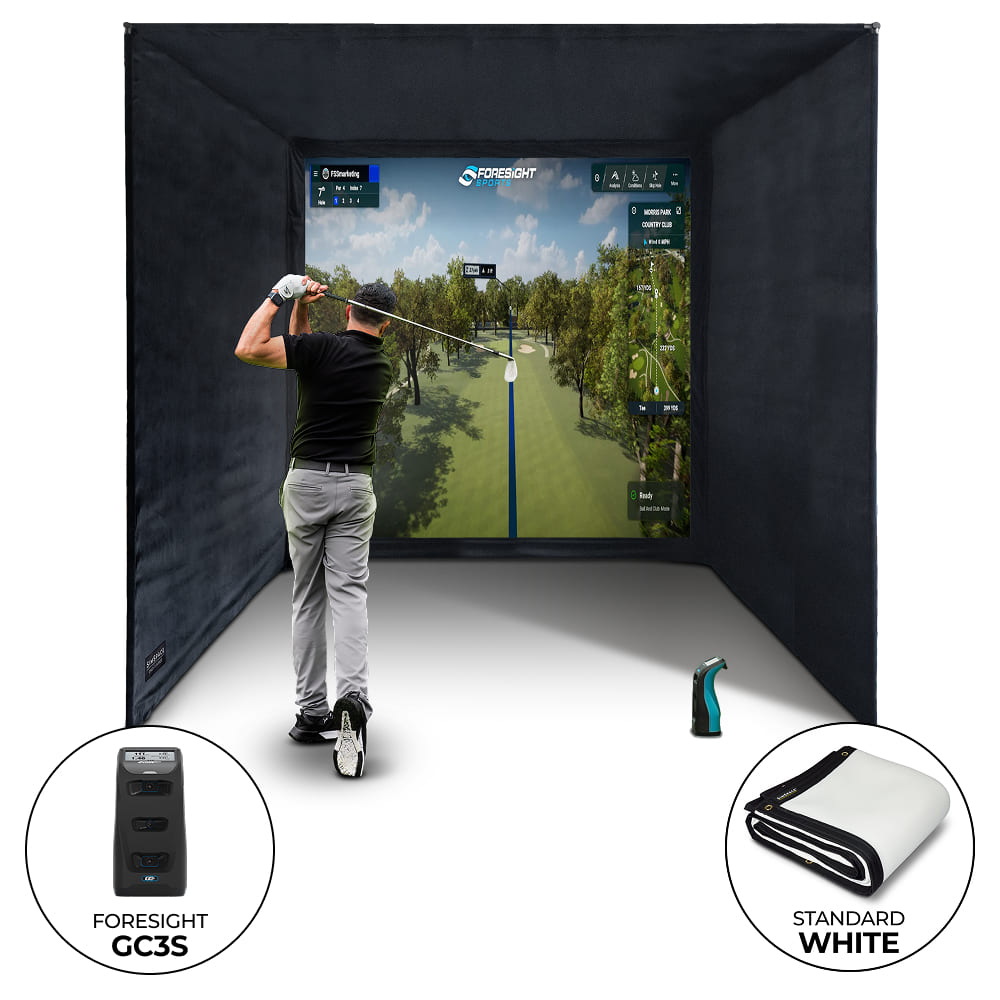 Foresight GC3S MAX Golf Enclosure Bundle