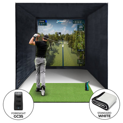 Foresight GC3S MAX Golf Enclosure Bundle