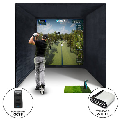 Foresight GC3S MAX Golf Enclosure Bundle